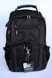 ARMR UNLMT'D Tourist Backpack with Level IIIA bulletproof panel - Black