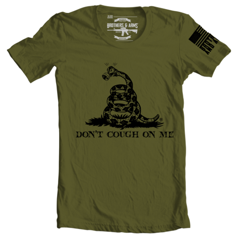 Brothers & Arms USA Don't Cough on Me tshirt military green 