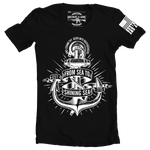and crown thy good with brotherhood from sea to shining sea Brothers & Arms USA short sleeve graphic t-shirt