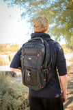 ARMR UNLMT'D Tourist Backpack with Level IIIA bulletproof panel - Black