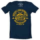 brothers & arms usa outdoor gear made with our bear hands navy tshirt