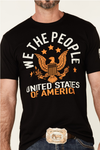 Brothers and Arms USA We the people United States of America black t-shirt Boot Barn