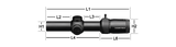 Vortex Strike Eagle 1-8 x 24 Riflescope AR-BDC3