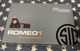 Sig Sauer ROMEO1 1x30 MM 6MOA Mini Red Dot Black